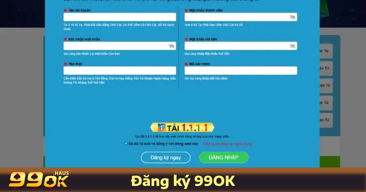 TRANG CHỦ 32 Cách đăng ký 99OK cực dễ và nhanh chóng